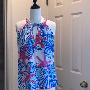 Lily Pulitzer Rogan Halter Top -S